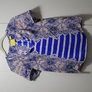 Anthropologie silk top